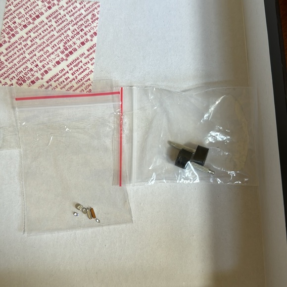 Badgley Mischka Davida navy satin peep toe heels - Picture 10 of 11